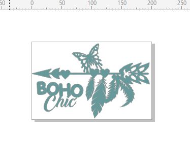 boho chic 200 x 130. feathers arrows  Choose your medium min buy
